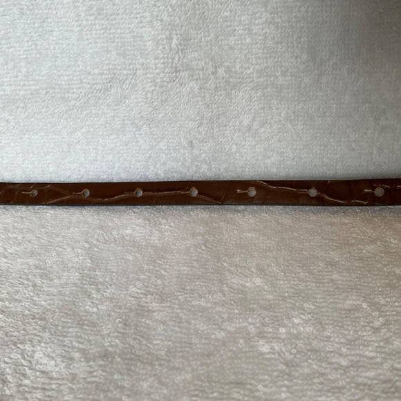 **Free with Purchase** Brown Belt Vegan Leather with Snake Skin Pattern - Picture 8 of 11